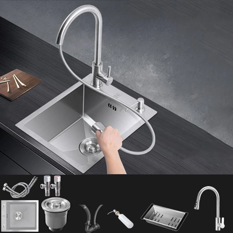 Modern Style Kitchen Sink Stainless Steel Drop-In Kitchen Sink -Bathlova