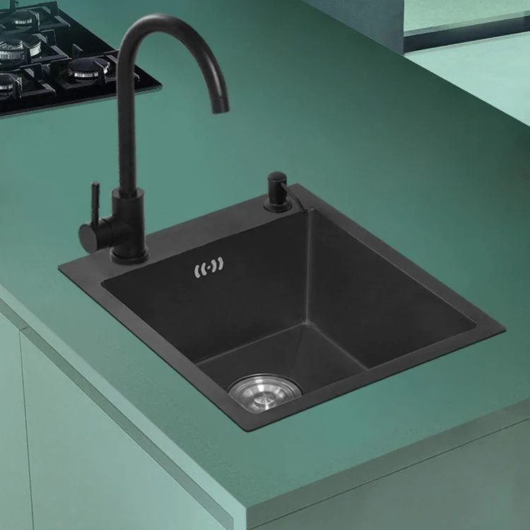 Modern Style Kitchen Sink Stainless Steel Rectangle Drop-In Kitchen Sink -Bathlova