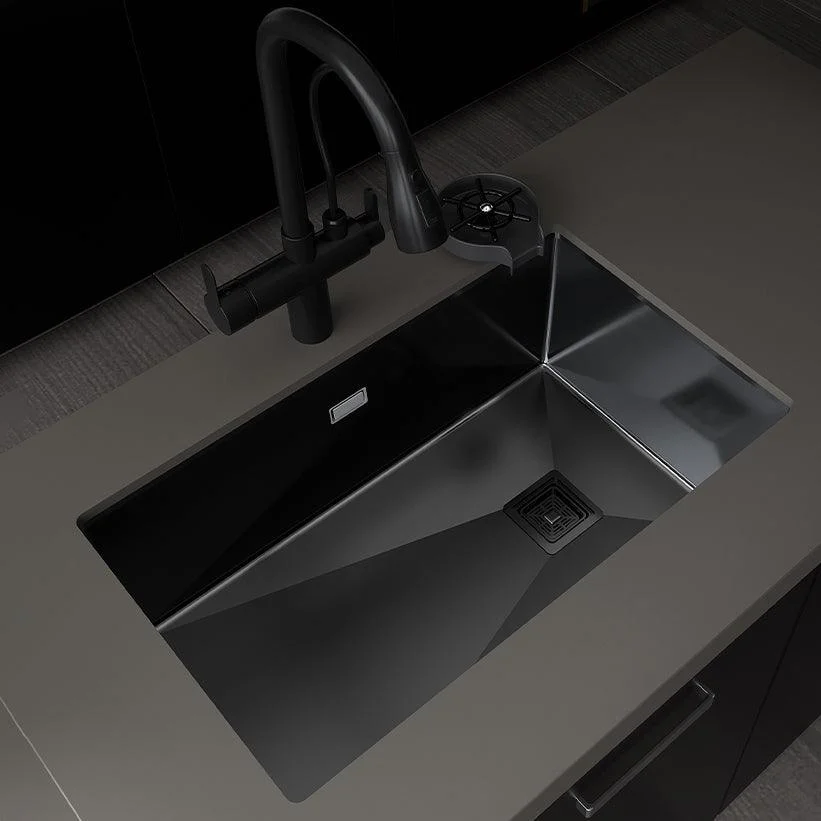 Modern Style Kitchen Sink Stainless Steel Undermount Kitchen Sink -Bathlova