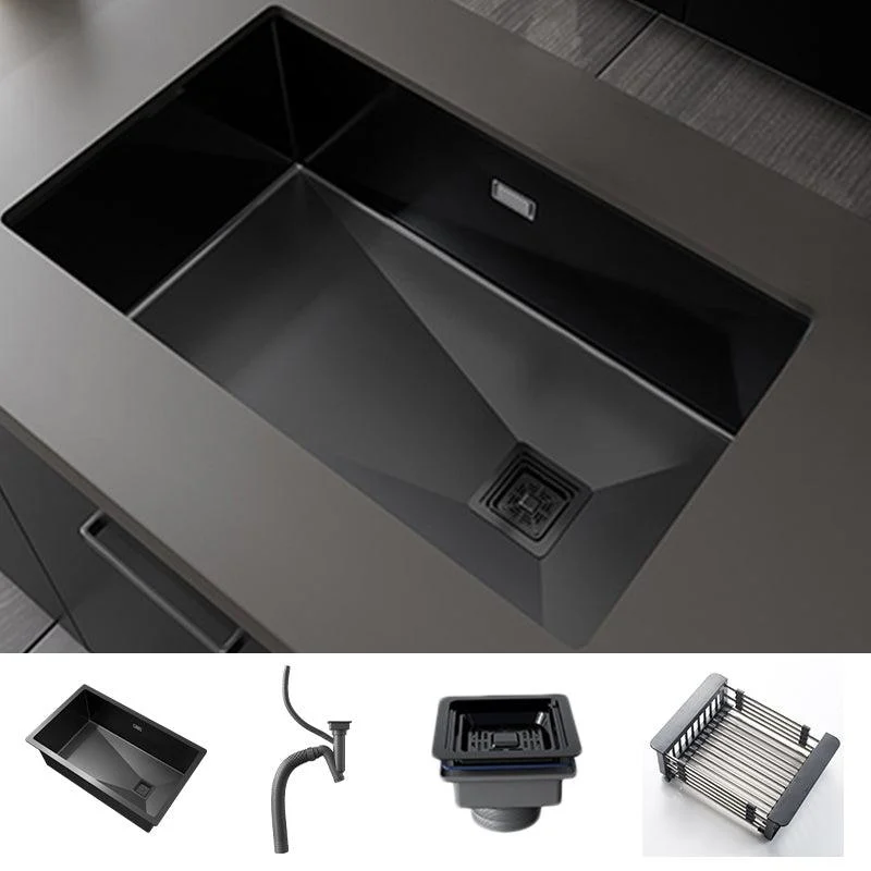 Modern Style Kitchen Sink Stainless Steel Undermount Kitchen Sink -Bathlova