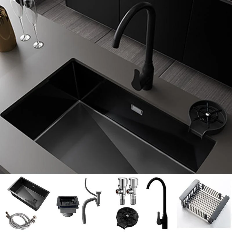 Modern Style Kitchen Sink Stainless Steel Undermount Kitchen Sink -Bathlova