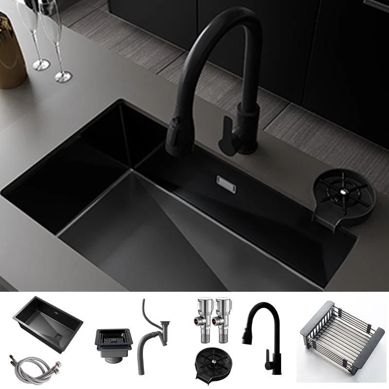 Modern Style Kitchen Sink Stainless Steel Undermount Kitchen Sink -Bathlova