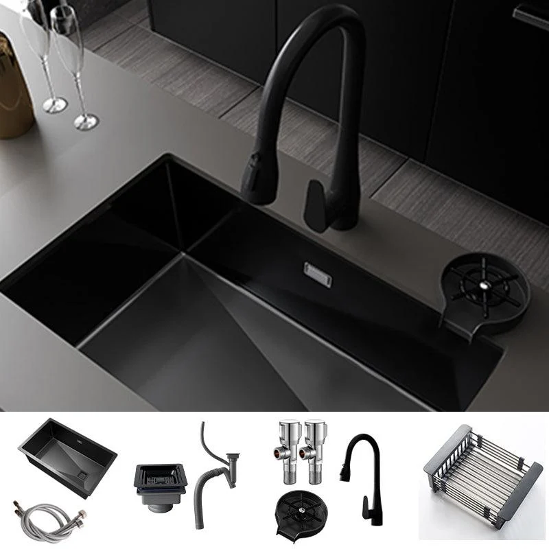 Modern Style Kitchen Sink Stainless Steel Undermount Kitchen Sink -Bathlova