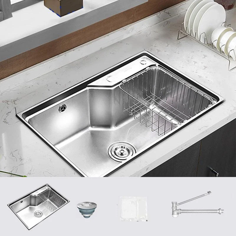 Modern Style Kitchen Sink Undermount Corrosion Resistant Kitchen Double Sink -Bathlova