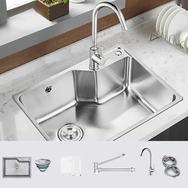 Modern Style Kitchen Sink Undermount Corrosion Resistant Kitchen Double Sink -Bathlova