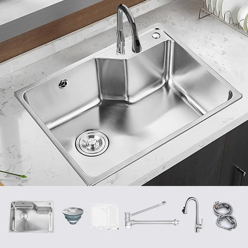 Modern Style Kitchen Sink Undermount Corrosion Resistant Kitchen Double Sink -Bathlova