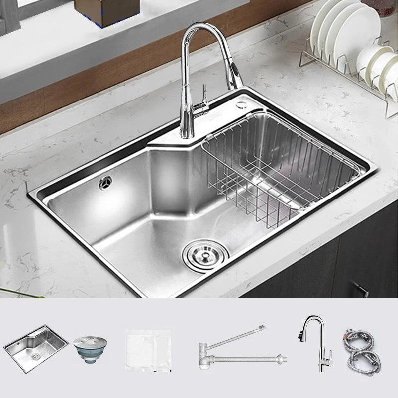 Modern Style Kitchen Sink Undermount Corrosion Resistant Kitchen Double Sink -Bathlova