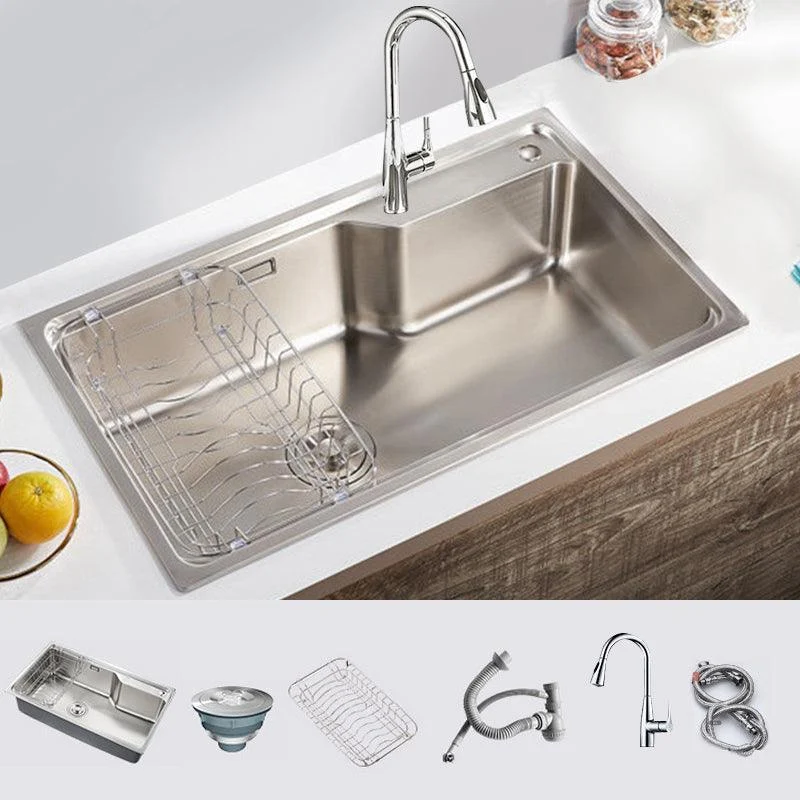 Modern Style Kitchen Sink Undermount Corrosion Resistant Kitchen Double Sink -Bathlova