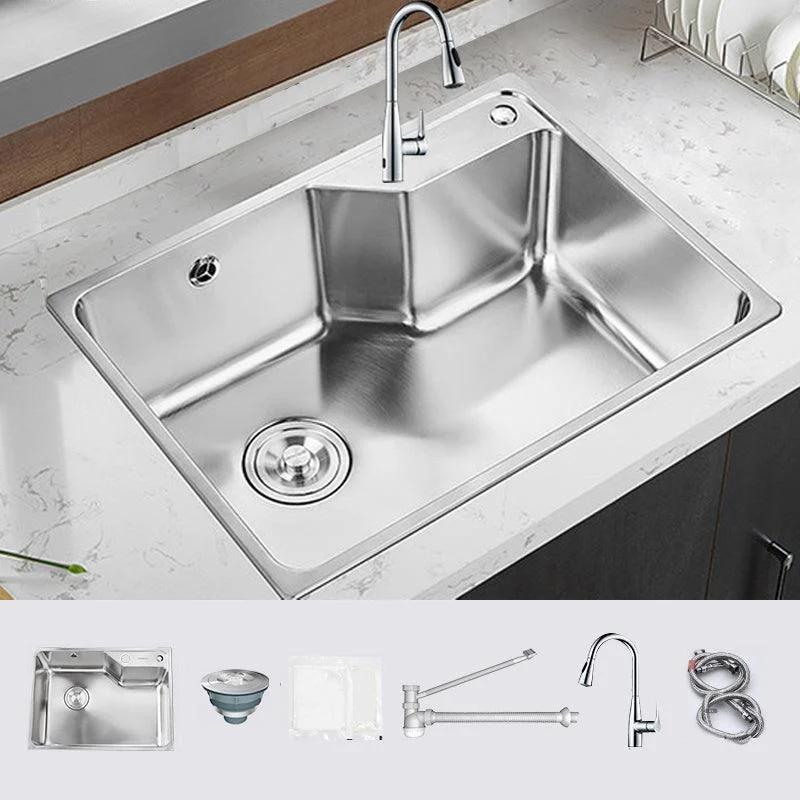 Modern Style Kitchen Sink Undermount Corrosion Resistant Kitchen Double Sink -Bathlova