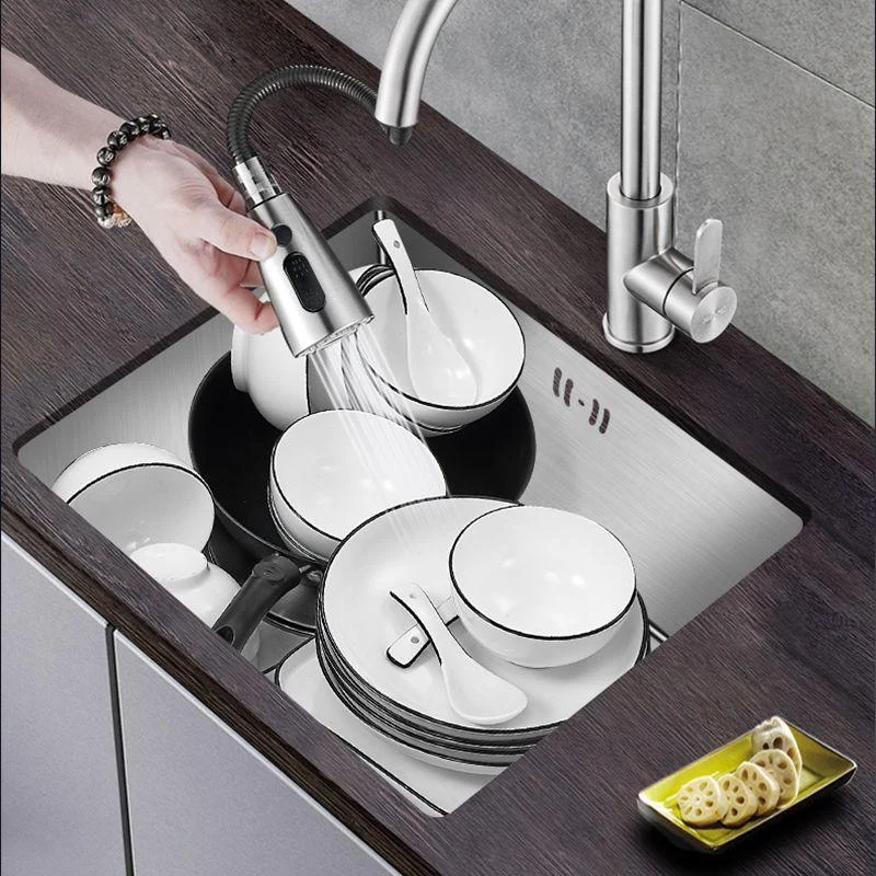 Modern Style Kitchen Sink Undermount Noise-cancelling Design Kitchen Sink -Bathlova