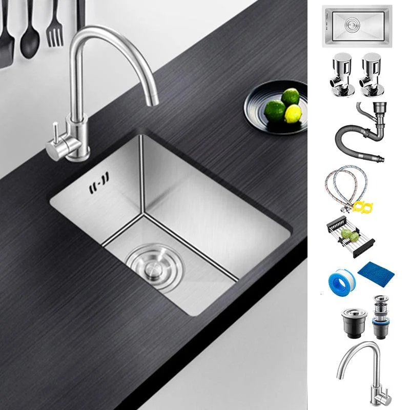 Modern Style Kitchen Sink Undermount Noise-cancelling Design Kitchen Sink -Bathlova