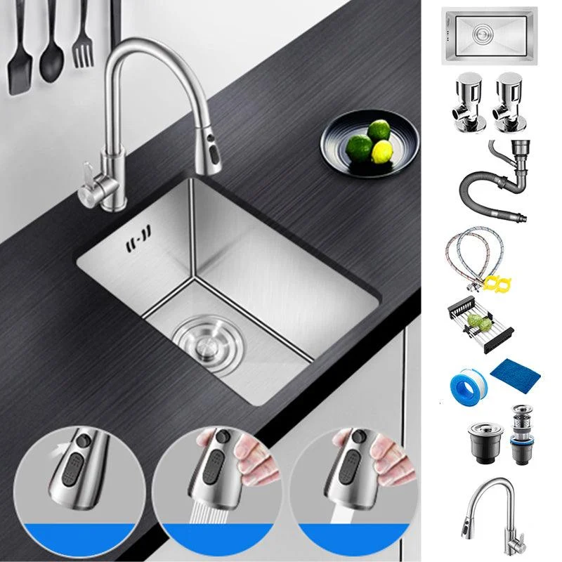 Modern Style Kitchen Sink Undermount Noise-cancelling Design Kitchen Sink -Bathlova