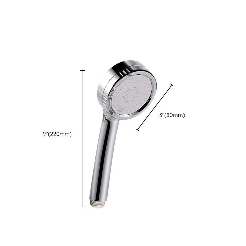 Modern Style Round Handheld Shower Bathroom Metal Wall Mounted Hand Shower -Bathlova