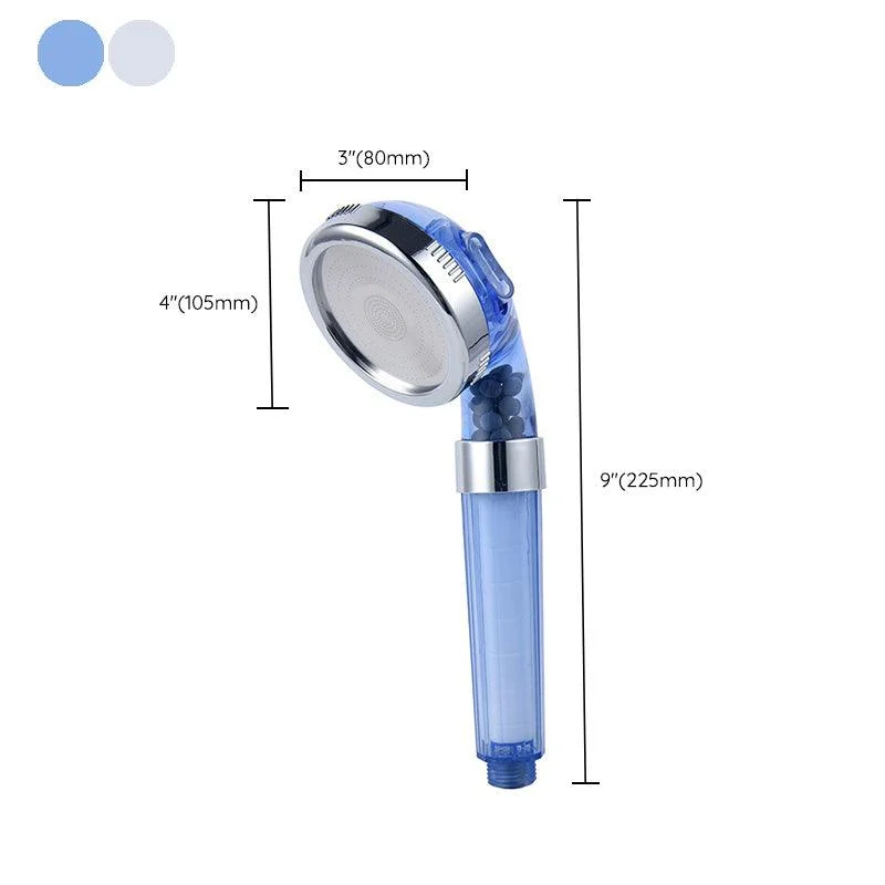 Modern Style Shower Head Plastic Handheld Shower Head with Adjustable Water Flow -Bathlova