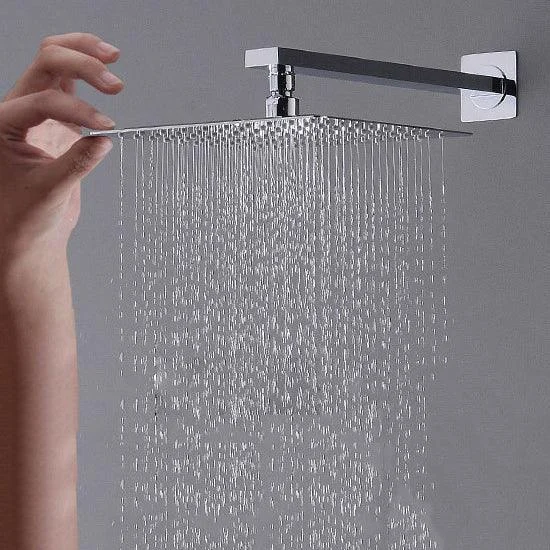 Modern Style Shower System Ceiling Mounted Spot Resist Handle Lever Shower System -Bathlova