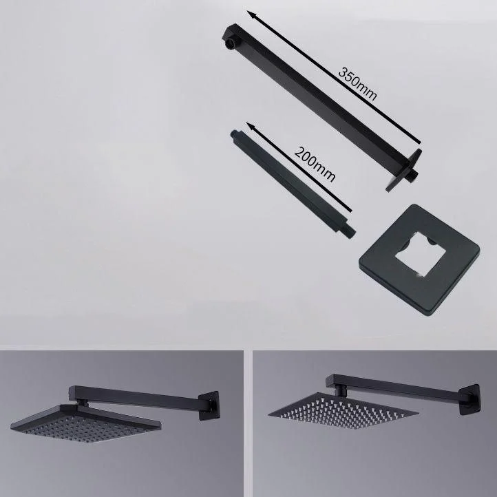 Modern Style Shower System Ceiling Mounted Spot Resist Handle Lever Shower System -Bathlova