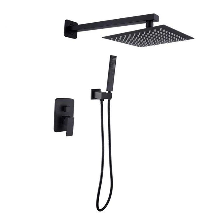 Modern Style Shower System Ceiling Mounted Spot Resist Handle Lever Shower System -Bathlova