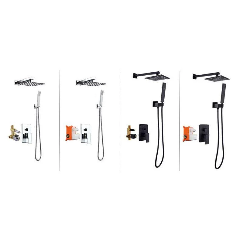 Modern Style Shower System Ceiling Mounted Spot Resist Handle Lever Shower System -Bathlova