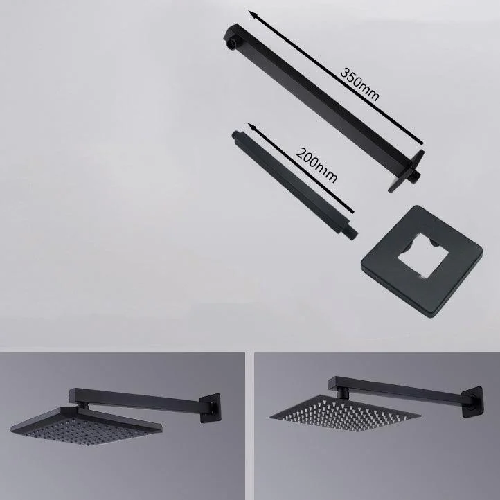 Modern Style Shower System Ceiling Mounted Spot Resist Handle Lever Shower System -Bathlova
