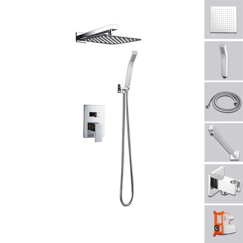 Modern Style Shower System Ceiling Mounted Spot Resist Handle Lever Shower System -Bathlova