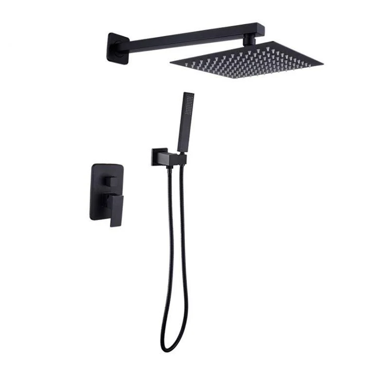 Modern Style Shower System Ceiling Mounted Spot Resist Handle Lever Shower System -Bathlova