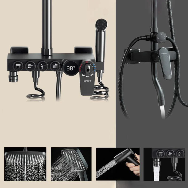 modern-style-shower-system-copper-spot-resist-rectangle-wall-mounted-shower-system-bathlova-17 Modern Style Shower System Copper Spot Resist Rectangle Wall Mounted Shower System -Bathlova