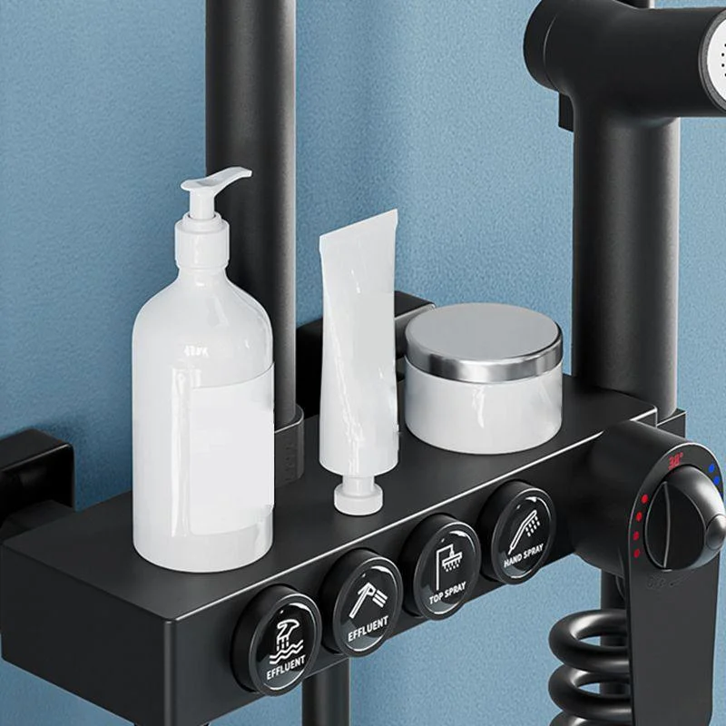 modern-style-shower-system-copper-spot-resist-rectangle-wall-mounted-shower-system-bathlova-24 Modern Style Shower System Copper Spot Resist Rectangle Wall Mounted Shower System -Bathlova