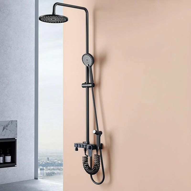 modern-style-shower-system-copper-spot-resist-rectangle-wall-mounted-shower-system-bathlova-32 Modern Style Shower System Copper Spot Resist Rectangle Wall Mounted Shower System -Bathlova
