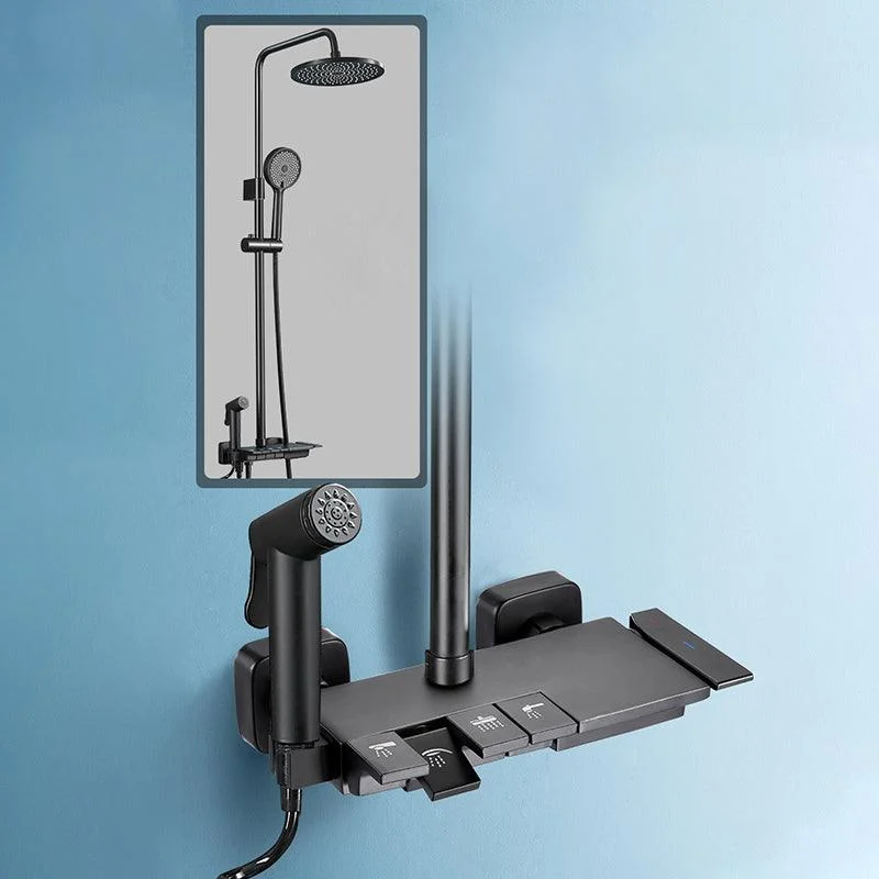 modern-style-shower-system-copper-spot-resist-rectangle-wall-mounted-shower-system-bathlova-34 Modern Style Shower System Copper Spot Resist Rectangle Wall Mounted Shower System -Bathlova