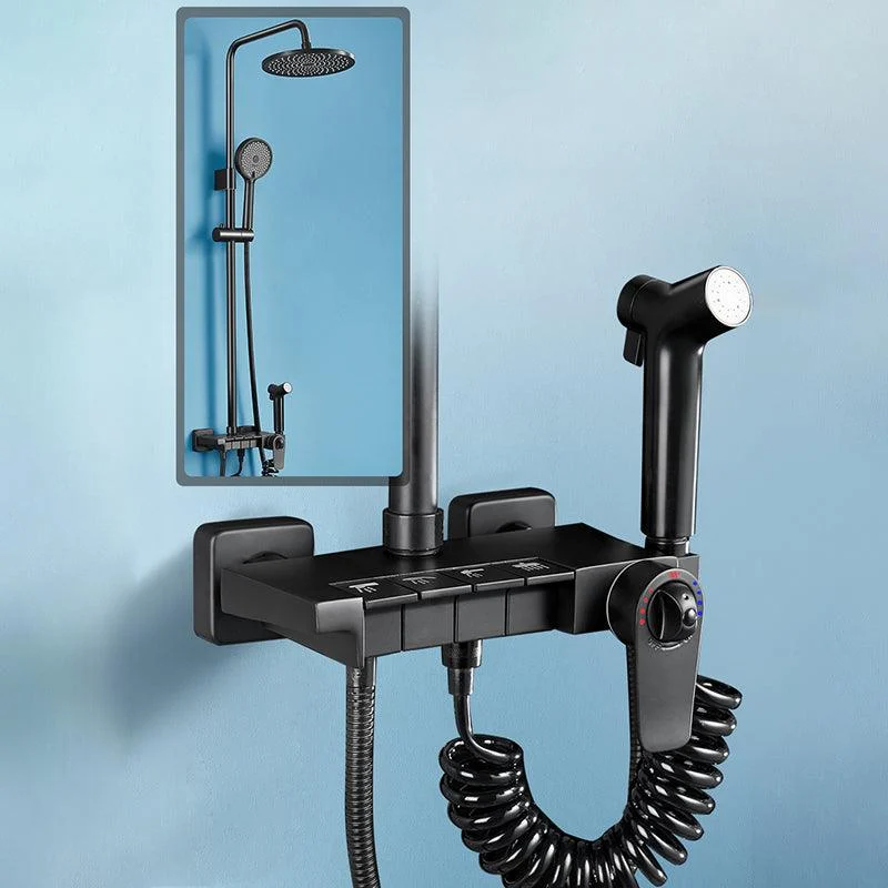 modern-style-shower-system-copper-spot-resist-rectangle-wall-mounted-shower-system-bathlova-37 Modern Style Shower System Copper Spot Resist Rectangle Wall Mounted Shower System -Bathlova