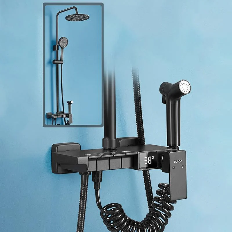 modern-style-shower-system-copper-spot-resist-rectangle-wall-mounted-shower-system-bathlova-39 Modern Style Shower System Copper Spot Resist Rectangle Wall Mounted Shower System -Bathlova