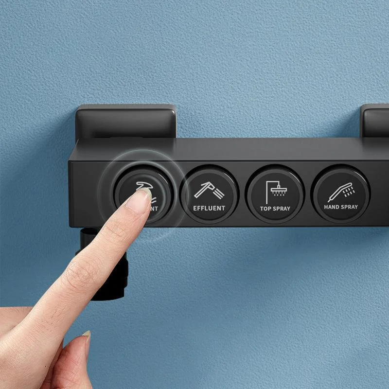 modern-style-shower-system-copper-spot-resist-rectangle-wall-mounted-shower-system-bathlova-6 Modern Style Shower System Copper Spot Resist Rectangle Wall Mounted Shower System -Bathlova