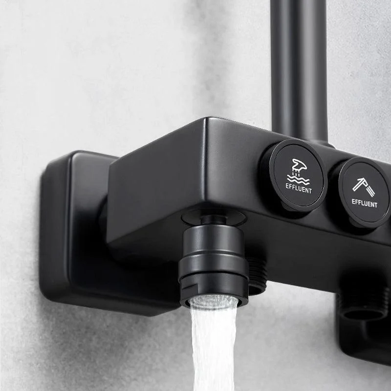 modern-style-shower-system-copper-spot-resist-rectangle-wall-mounted-shower-system-bathlova-9 Modern Style Shower System Copper Spot Resist Rectangle Wall Mounted Shower System -Bathlova