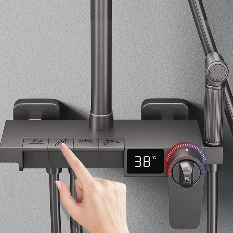 modern-style-shower-system-copper-spot-resist-wall-mounted-shower-system-bathlova-31 Modern Style Shower System Copper Spot Resist Wall Mounted Shower System -Bathlova