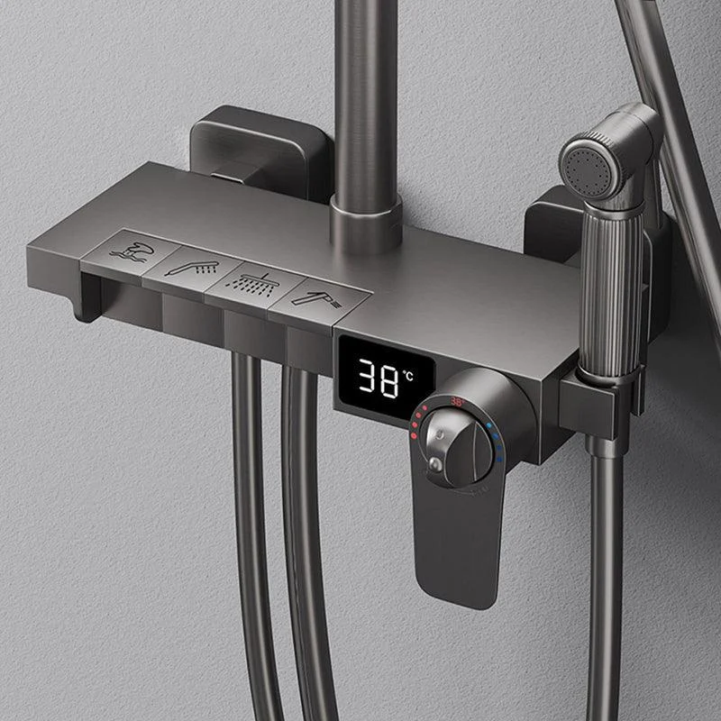 modern-style-shower-system-copper-spot-resist-wall-mounted-shower-system-bathlova-7 Modern Style Shower System Copper Spot Resist Wall Mounted Shower System -Bathlova