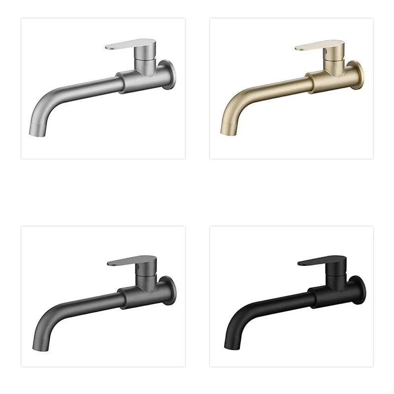 Modern Style Tap Wall Mounted Single Lever Handle Tap for Bathroom -Bathlova