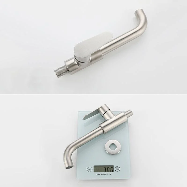 Modern Style Tap Wall Mounted Single Lever Handle Tap for Bathroom -Bathlova