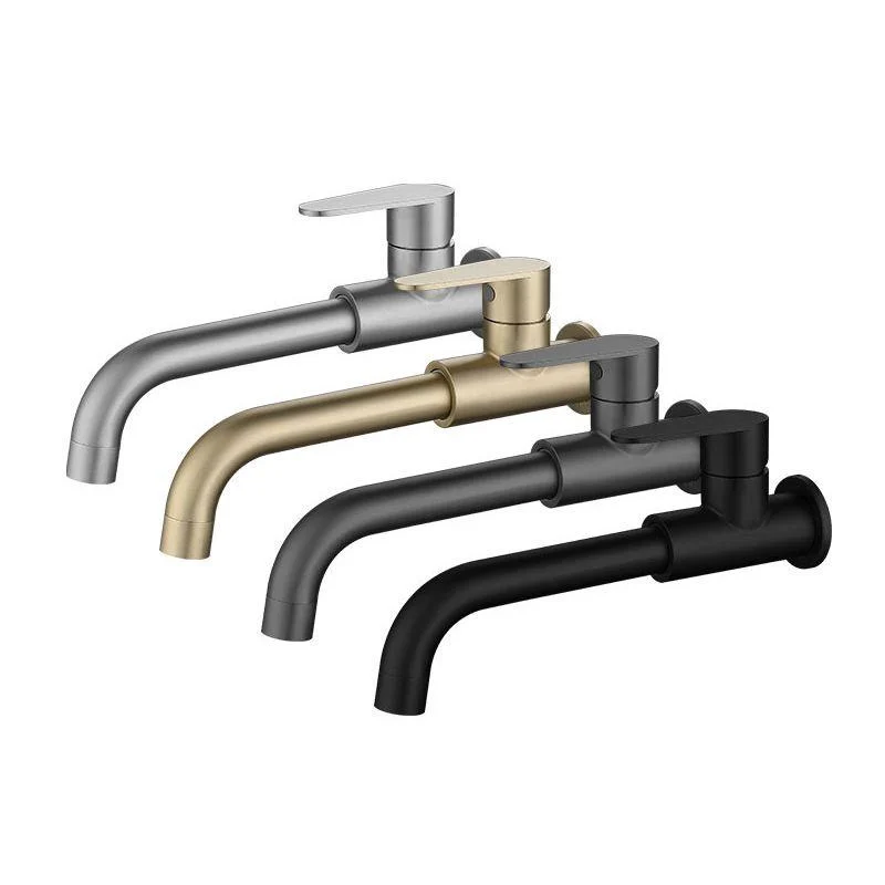 Modern Style Tap Wall Mounted Single Lever Handle Tap for Bathroom -Bathlova