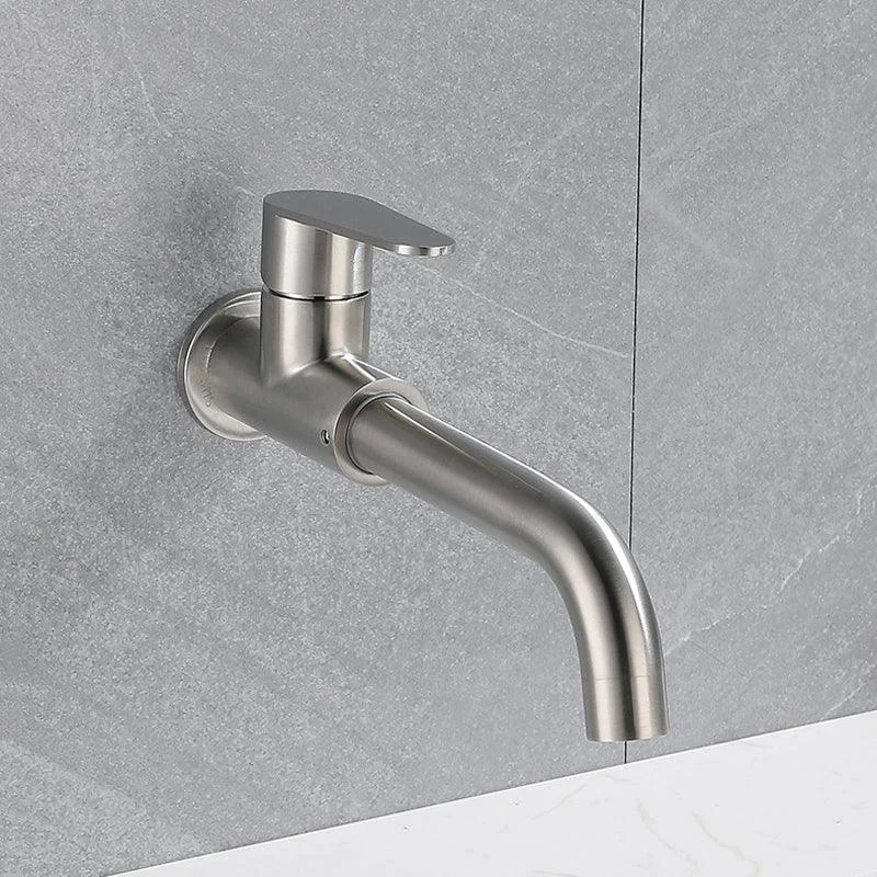 Modern Style Tap Wall Mounted Single Lever Handle Tap for Bathroom -Bathlova