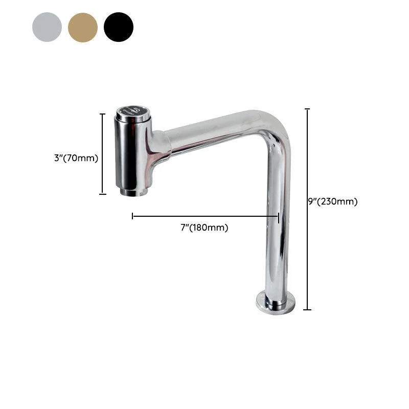 Modern Style Vanity Sink Tap Swivel Spout Bathroom Tap -Bathlova