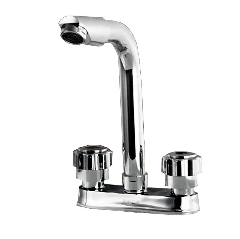 Modern Style Vessel Tap Copper Knob Handle Low Arc Vessel Tap -Bathlova