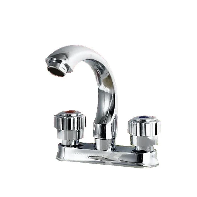 Modern Style Vessel Tap Copper Knob Handle Low Arc Vessel Tap -Bathlova