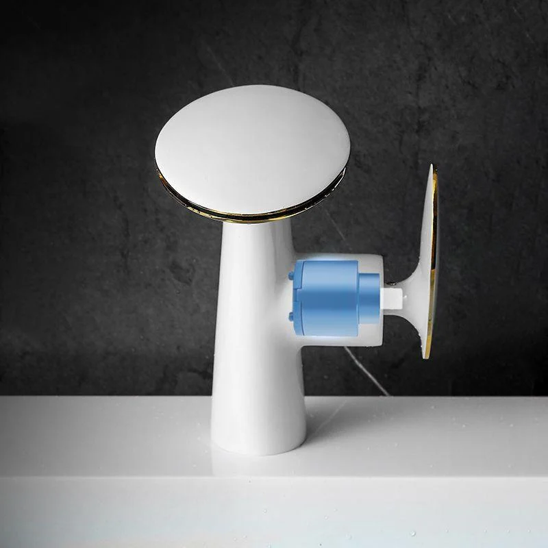 Modern Tap Waterfall Spout Single Hole Lever Handle Bathroom Tap -Bathlova