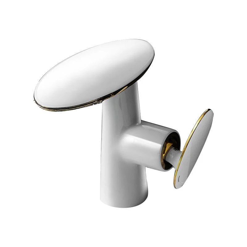 Modern Tap Waterfall Spout Single Hole Lever Handle Bathroom Tap -Bathlova