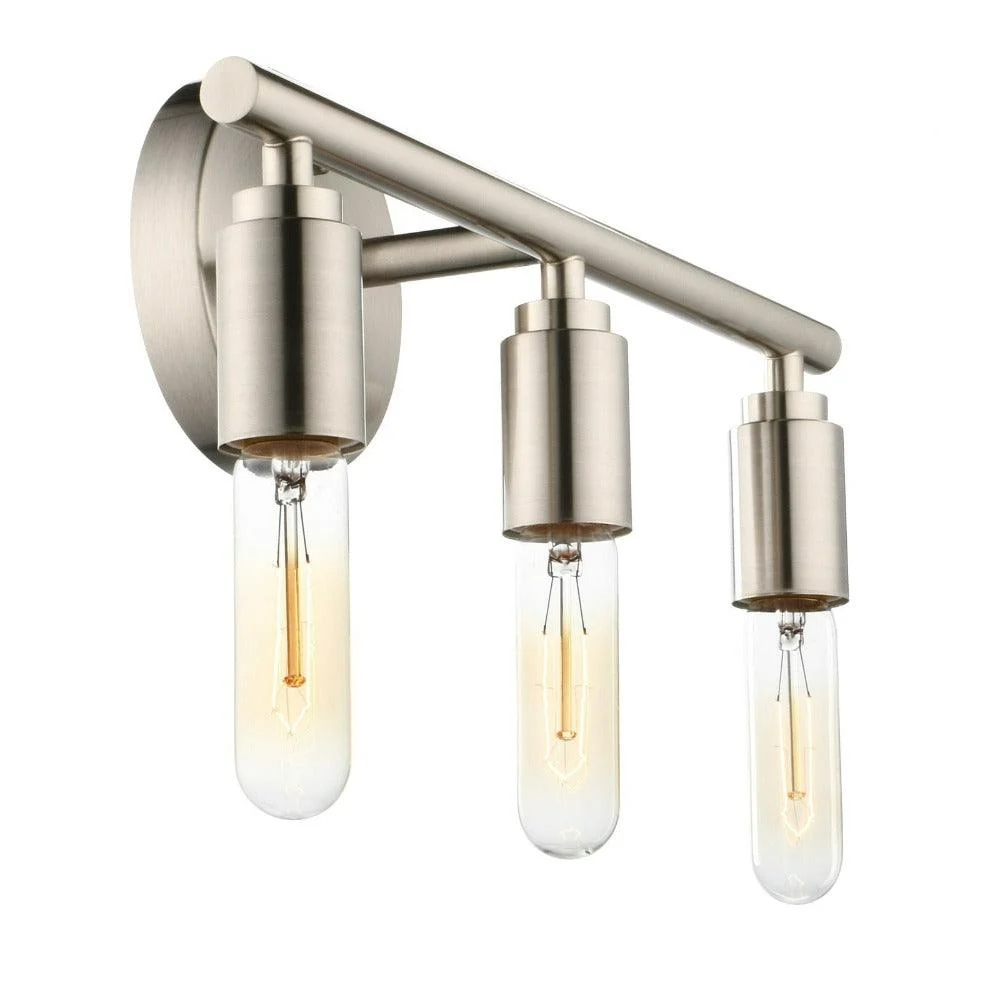 Modern Three-Bulb Vanity Light -Bathlova