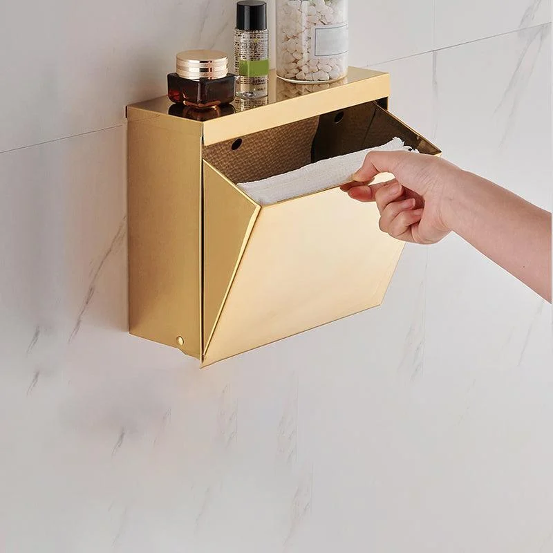 Modern Towel Bar Bathroom Hardware Set Bath Shelf Gold Bathroom Accessory Set -Bathlova