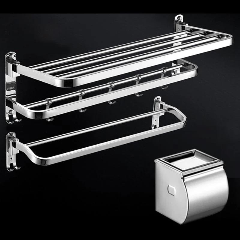 Modern Towel Bar Bathroom Set Bath Shelf Bathroom Accessories Hardware Set -Bathlova