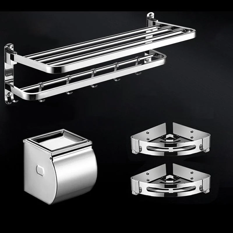 Modern Towel Bar Bathroom Set Bath Shelf Bathroom Accessories Hardware Set -Bathlova