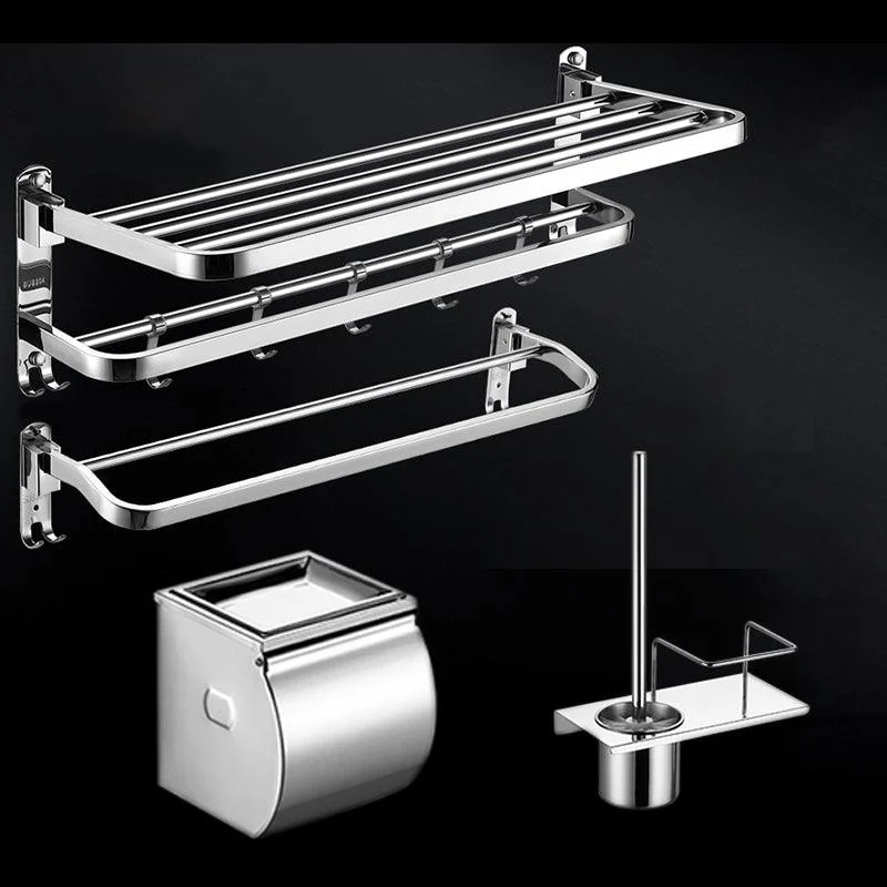 Modern Towel Bar Bathroom Set Bath Shelf Bathroom Accessories Hardware Set -Bathlova