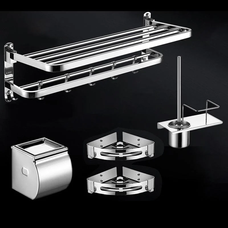 Modern Towel Bar Bathroom Set Bath Shelf Bathroom Accessories Hardware Set -Bathlova